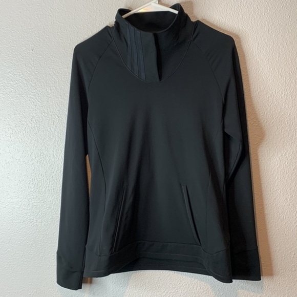 Adidas ClimaLite Black Pullover size Small - Picture 3 of 4